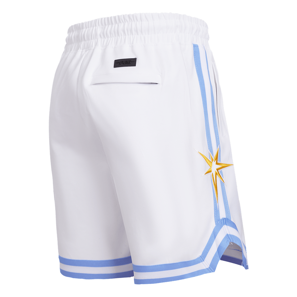 MLB TAMPA BAY RAYS CLASSIC CHENILLE MEN'S SHORT (WHITE)