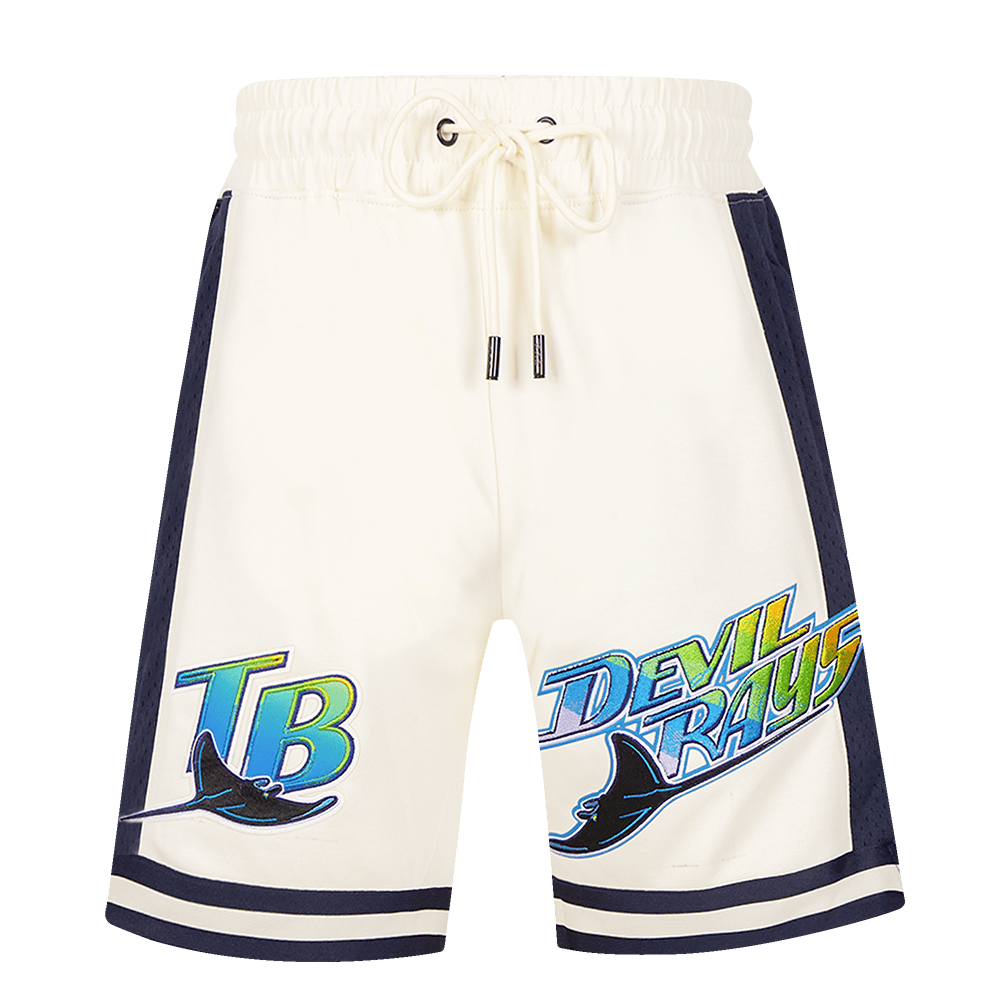 MLB TAMPA DEVIL RAYS RETRO CLASSIC MEN'S 2.0 SHORT (EGGSHELL/ MIDNIGHT NAVY)