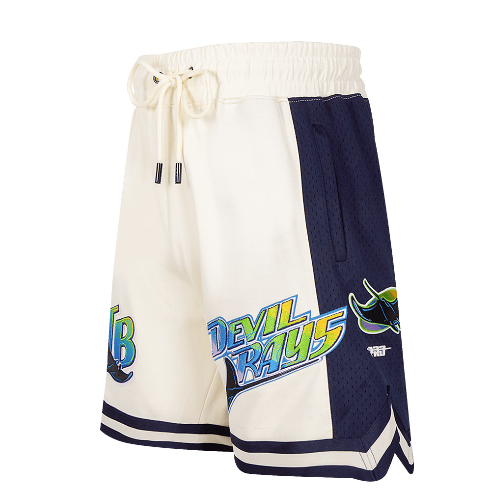 MLB TAMPA DEVIL RAYS RETRO CLASSIC MEN'S 2.0 SHORT (EGGSHELL/ MIDNIGHT NAVY)