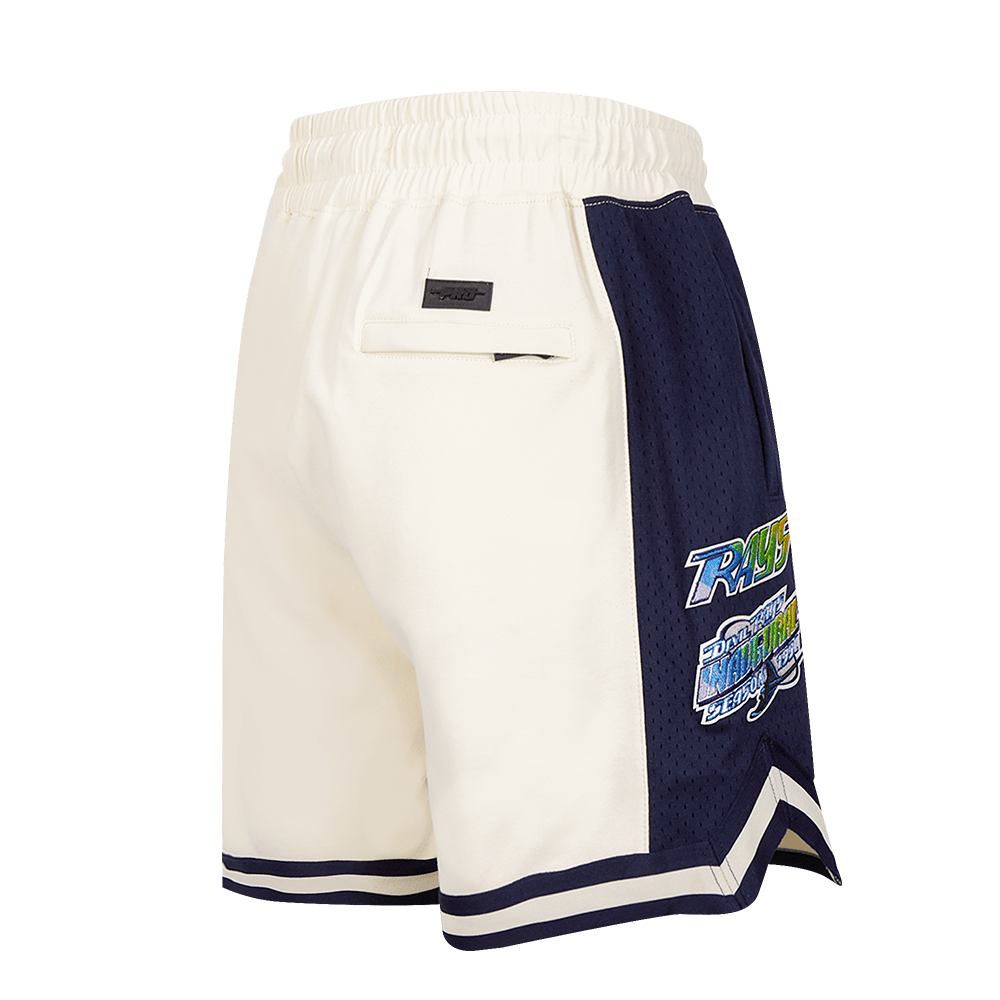 MLB TAMPA DEVIL RAYS RETRO CLASSIC MEN'S 2.0 SHORT (EGGSHELL/ MIDNIGHT NAVY)
