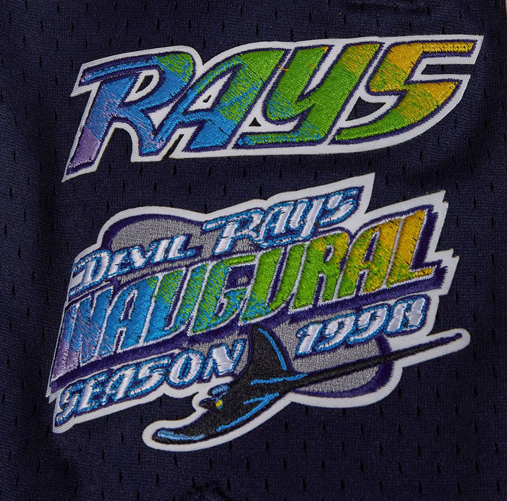 MLB TAMPA DEVIL RAYS RETRO CLASSIC MEN'S 2.0 SHORT (EGGSHELL/ MIDNIGHT NAVY)