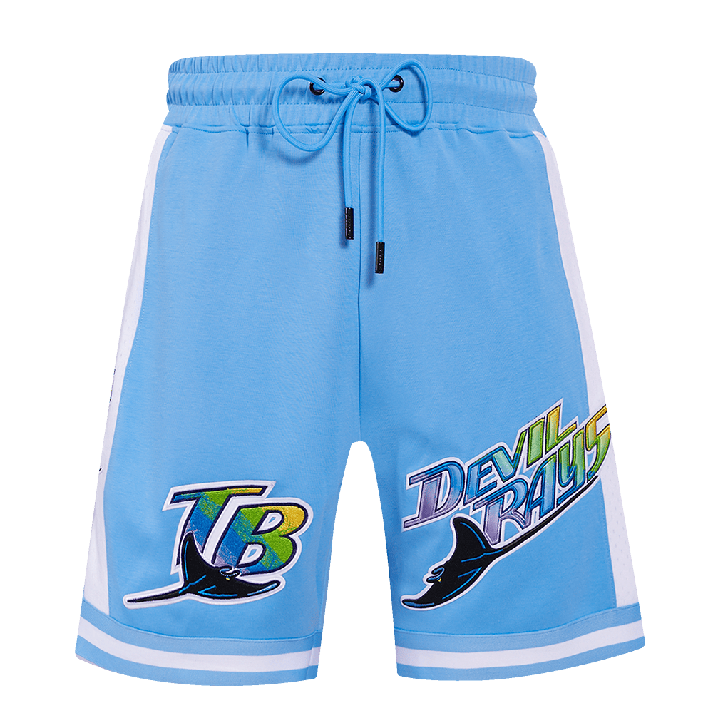 PANTALÓN CORTO MLB TAMPA DEVIL RAYS RETRO CLASSIC PARA HOMBRE 2.0 (AZUL UNIVERSITARIO)