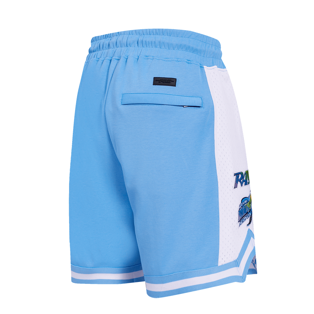 PANTALÓN CORTO MLB TAMPA DEVIL RAYS RETRO CLASSIC PARA HOMBRE 2.0 (AZUL UNIVERSITARIO)