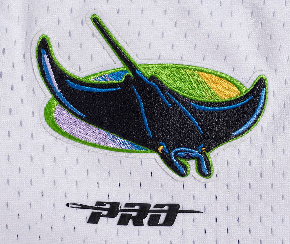 PANTALÓN CORTO MLB TAMPA DEVIL RAYS RETRO CLASSIC PARA HOMBRE 2.0 (AZUL UNIVERSITARIO)
