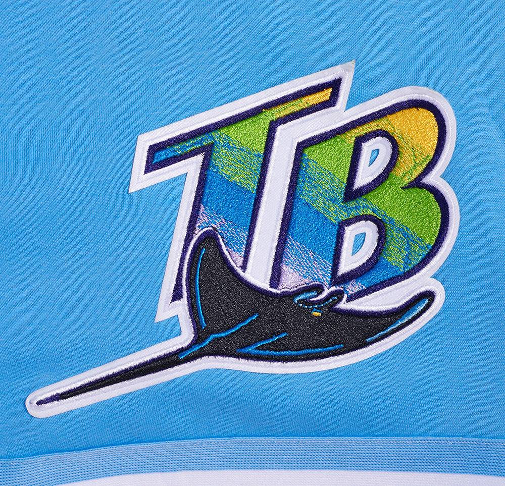 PANTALÓN CORTO MLB TAMPA DEVIL RAYS RETRO CLASSIC PARA HOMBRE 2.0 (AZUL UNIVERSITARIO)