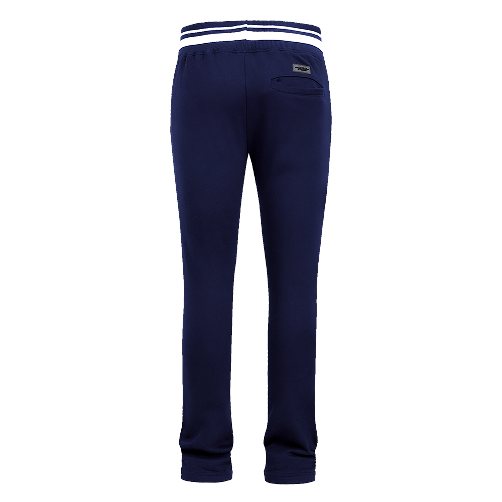 MLB TAMPA BAY RAYS SCRIPT TAIL MEN'S RIB FLEECE SWEATPANT (MIDNIGHT NAVY)