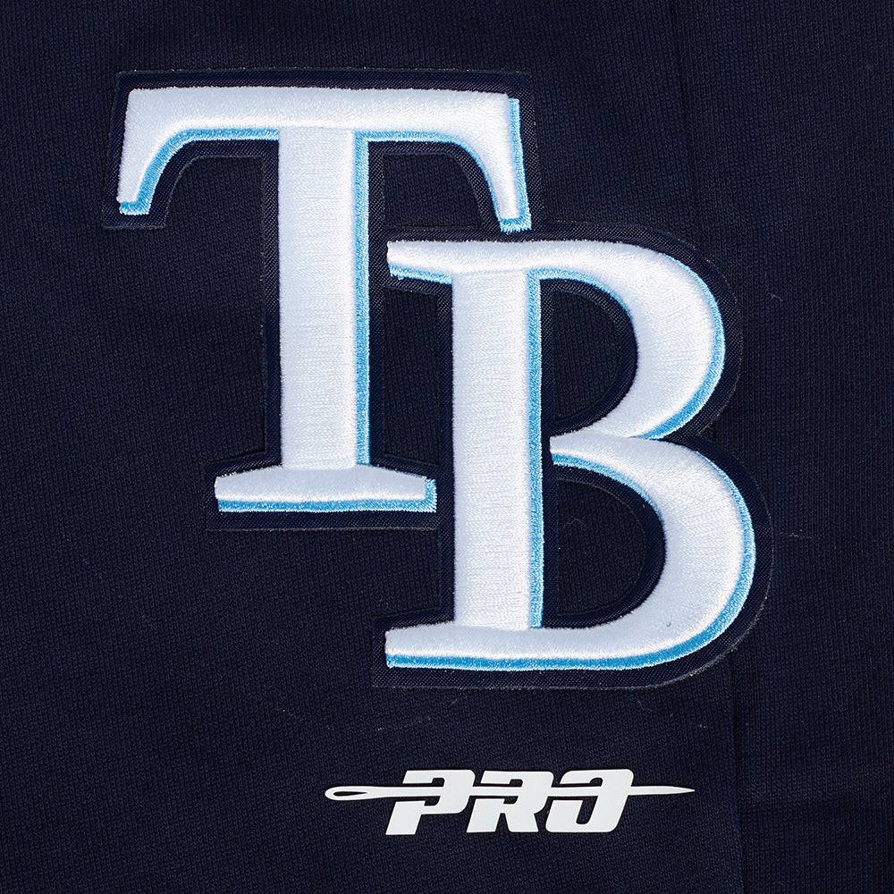 MLB TAMPA BAY RAYS SCRIPT TAIL MEN'S RIB FLEECE SWEATPANT (MIDNIGHT NAVY)
