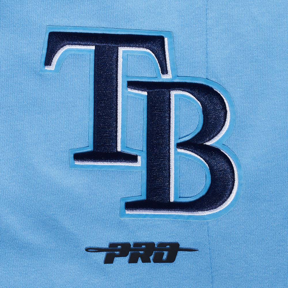 MLB TAMPA BAY RAYS SCRIPT TAIL MEN'S RIB FLEECE SWEATPANT (UNIVERSITY BLUE)