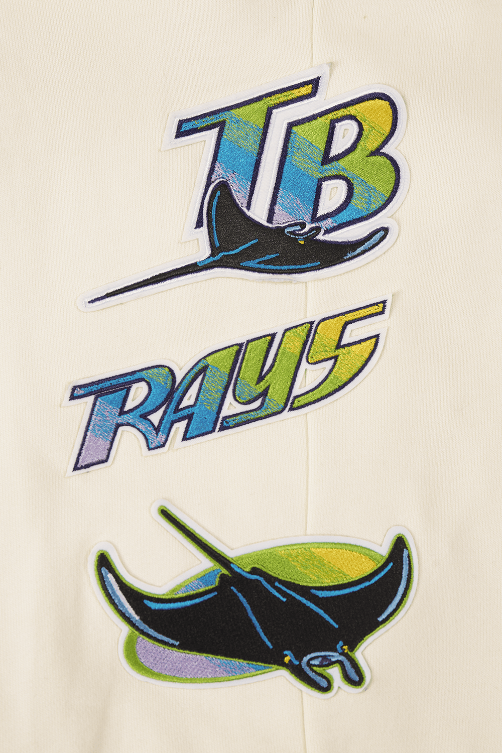 MLB TAMPA DEVIL RAYS RETRO CLASSIC MEN'S SWEATPANT (EGGSHELL/ MIDNIGHT NAVY)