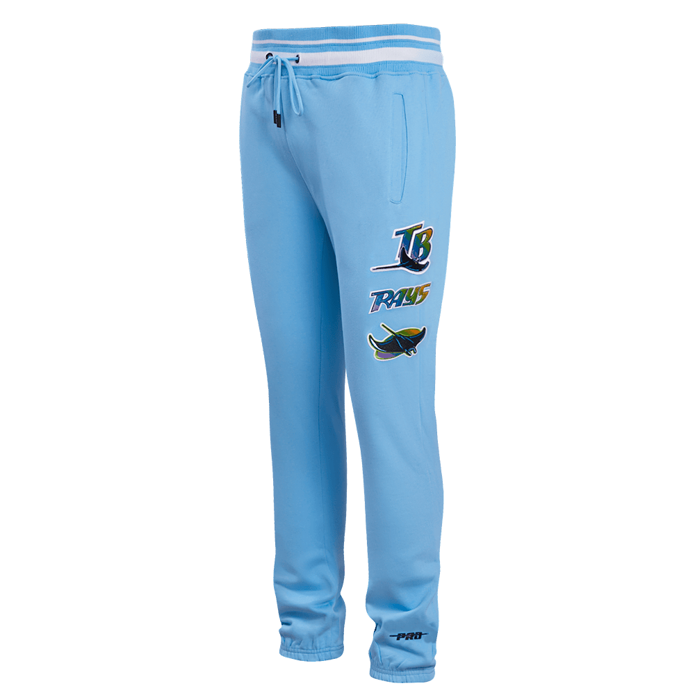 PANTALÓN DE CHÁNDAL CLÁSICO RETRO MLB TAMPA DEVIL RAYS PARA HOMBRE (AZUL UNIVERSITARIO)