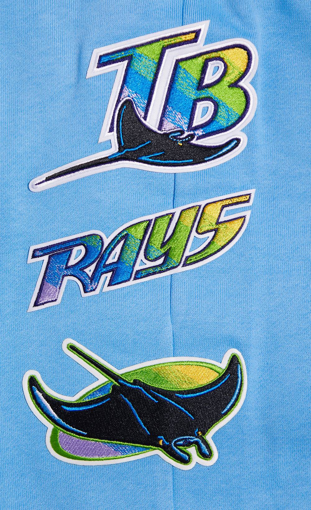 PANTALÓN DE CHÁNDAL CLÁSICO RETRO MLB TAMPA DEVIL RAYS PARA HOMBRE (AZUL UNIVERSITARIO)