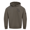 MLB TAMPA BAY RAYS NEUTRAL MEN'S DROP SHOULDER PULLOVER HOODIE (DARK TAUPE)
