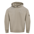 MLB TAMPA BAY RAYS NEUTRAL MEN'S DROP SHOULDER PULLOVER HOODIE (TAUPE)