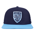 MLB TAMPA BAY RAYS FAST LANE STRAPBACK HAT (MIDNIGHT NAVY)