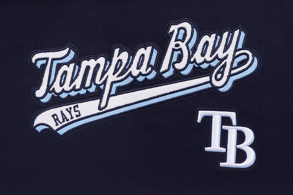TOP BOYFRIEND DE MUJER MLB TAMPA BAY RAYS SCRIPT TAIL (AZUL MARINO NOCHE)