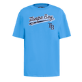 TOP BOYFRIEND DE MUJER MLB TAMPA BAY RAYS SCRIPT TAIL (AZUL UNIVERSITARIO)