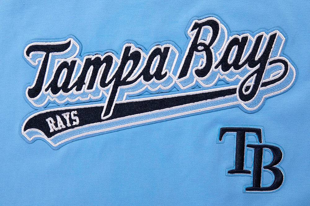 TOP BOYFRIEND DE MUJER MLB TAMPA BAY RAYS SCRIPT TAIL (AZUL UNIVERSITARIO)