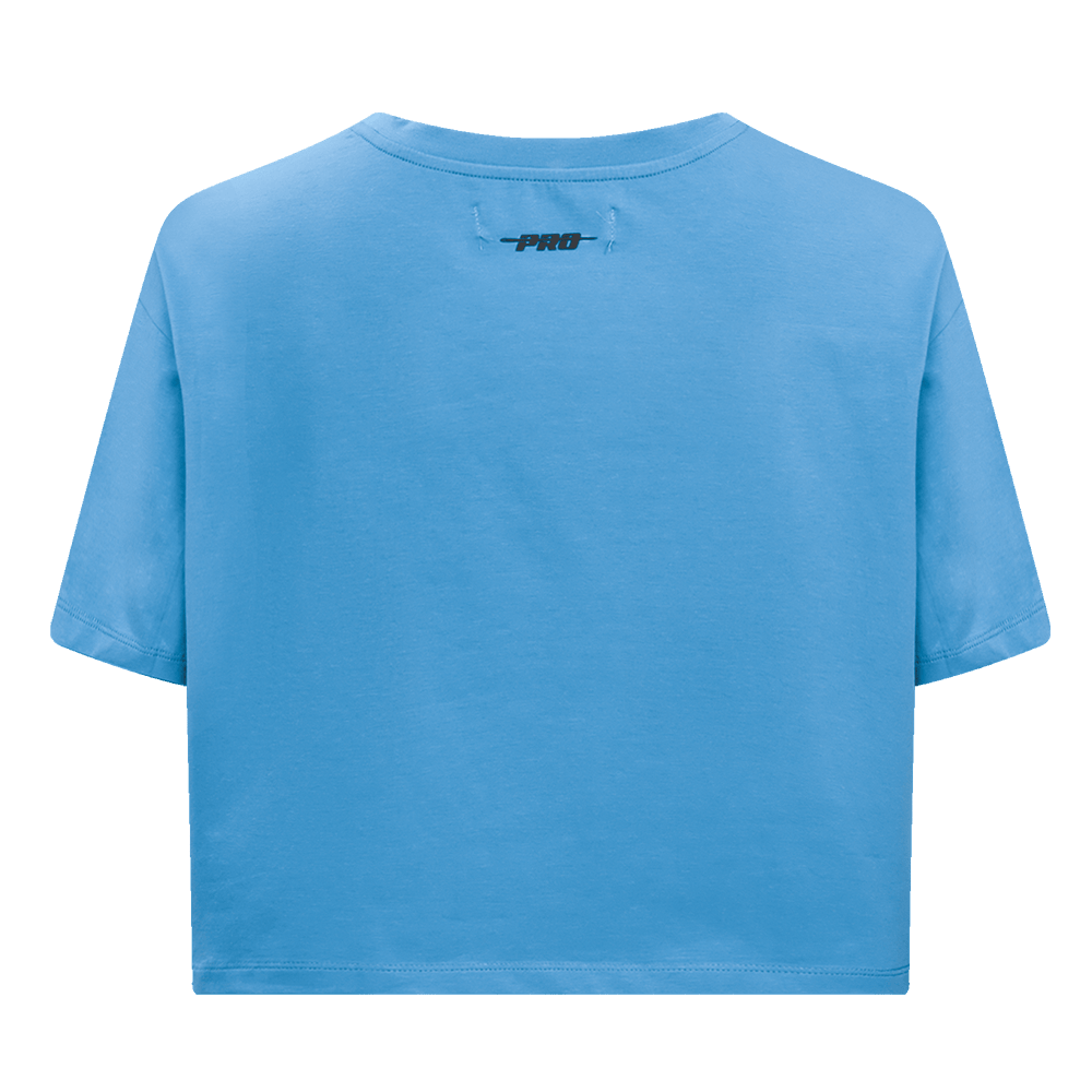 MLB TAMPA BAY RAYS RETRO CLASSIC WOMEN'S BOXY TOP (UNIVERSITY BLUE)
