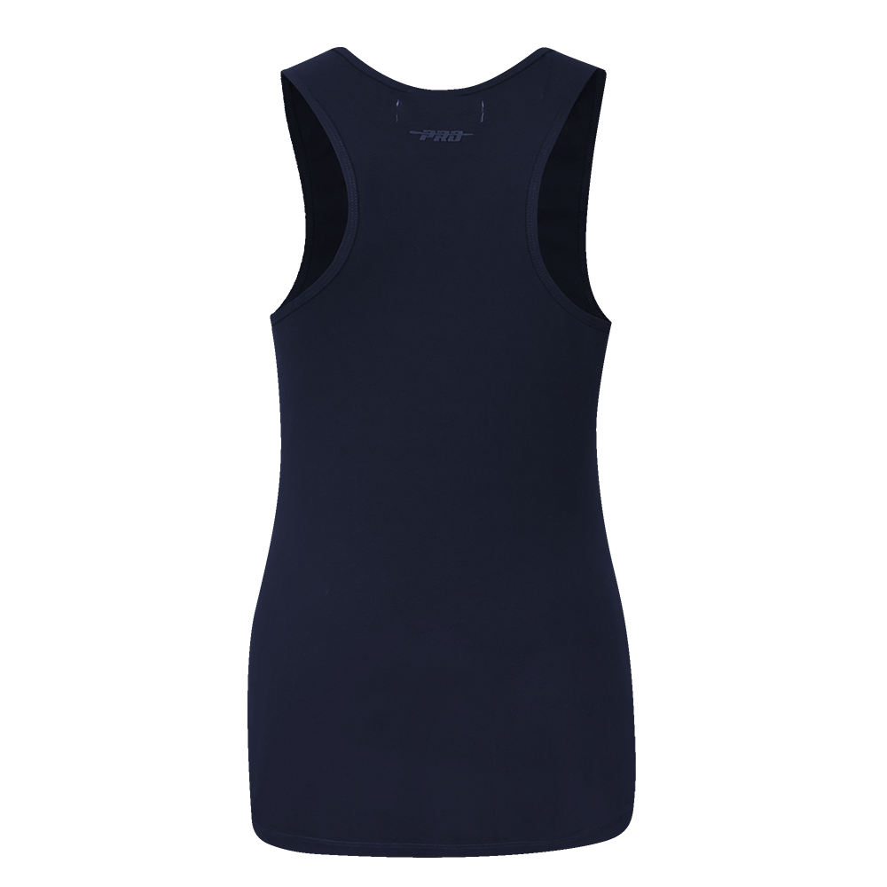 MLB TAMPA BAY RAYS TRIPLE TONAL RELAXED FIT WOMEN'S RACERBACK (MIDNIGHT NAVY)