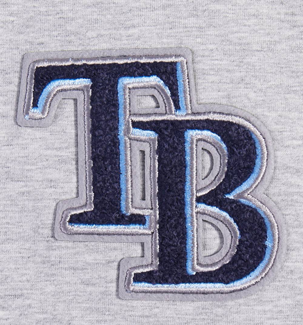 MLB TAMPA BAY RAYS CLASSIC WOMEN'S BOXY TOP (HEATHER GREY)