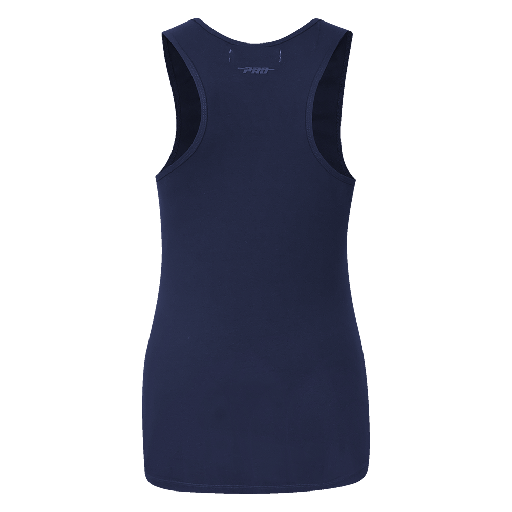 MLB TAMPA BAY RAYS CLASSIC WOMEN'S RELAXED FIT RACERBACK (MIDNIGHT NAVY)