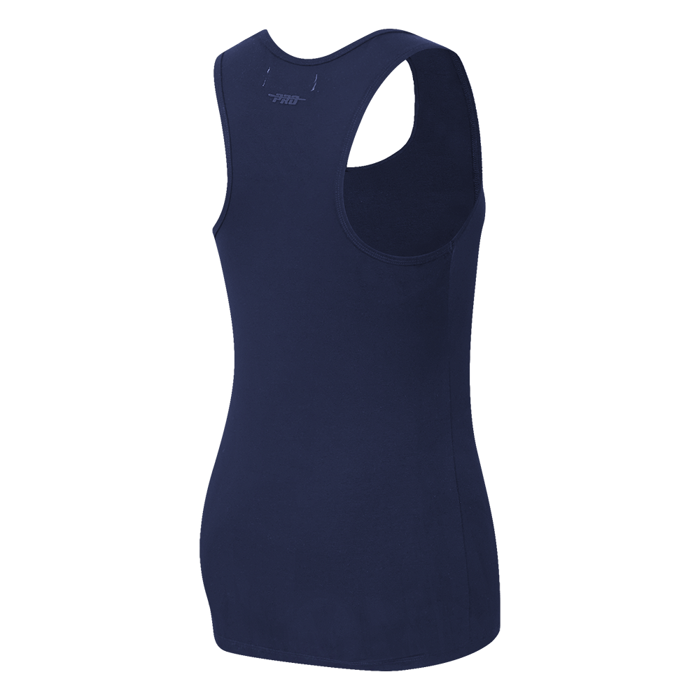 MLB TAMPA BAY RAYS CLASSIC WOMEN'S RELAXED FIT RACERBACK (MIDNIGHT NAVY)