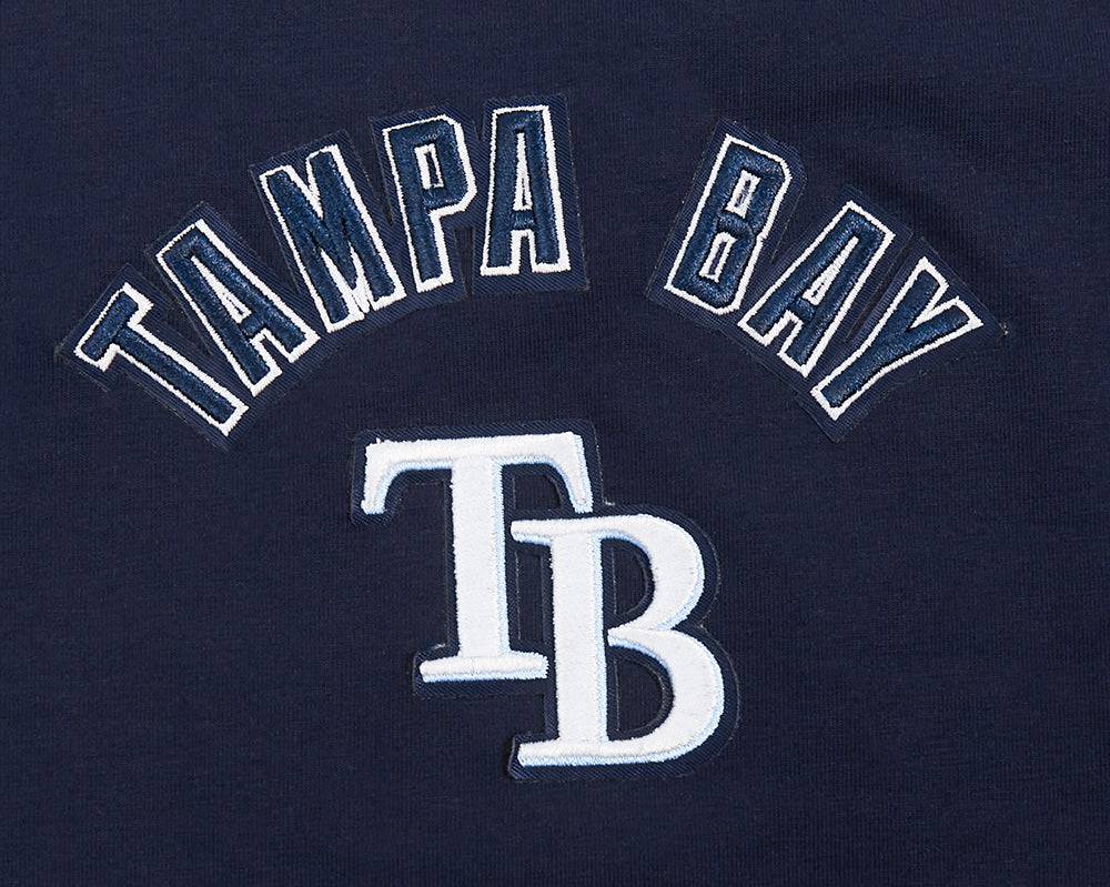 MLB TAMPA BAY RAYS CLASSIC WOMEN'S RELAXED FIT RACERBACK (MIDNIGHT NAVY)