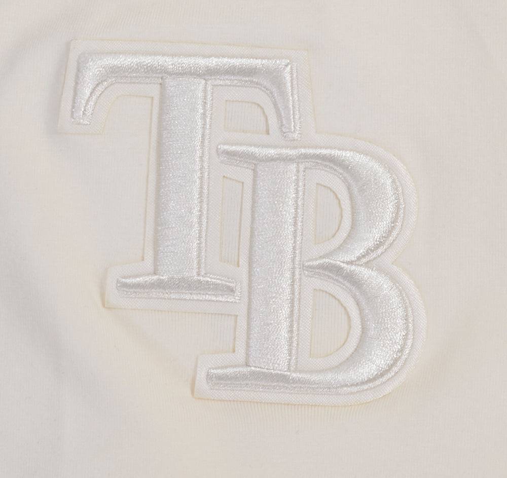MLB TAMPA BAY RAYS NEUTRAL WOMEN'S BOXY TOP (EGGSHELL)