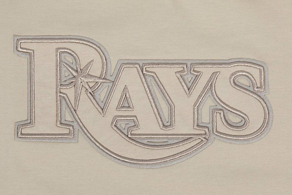 MLB TAMPA BAY RAYS NEUTRAL WOMEN'S BOXY TOP (TAUPE)