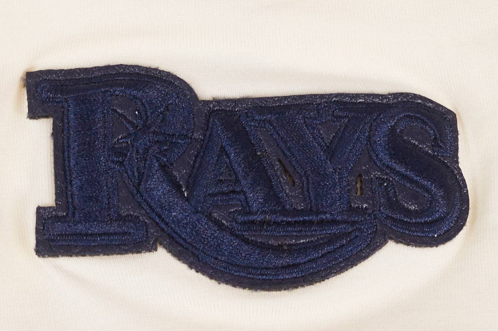 VESTIDO AJUSTADO TRIPLE TONAL PARA MUJER MLB TAMPA BAY RAYS (BLANCO HUESO)