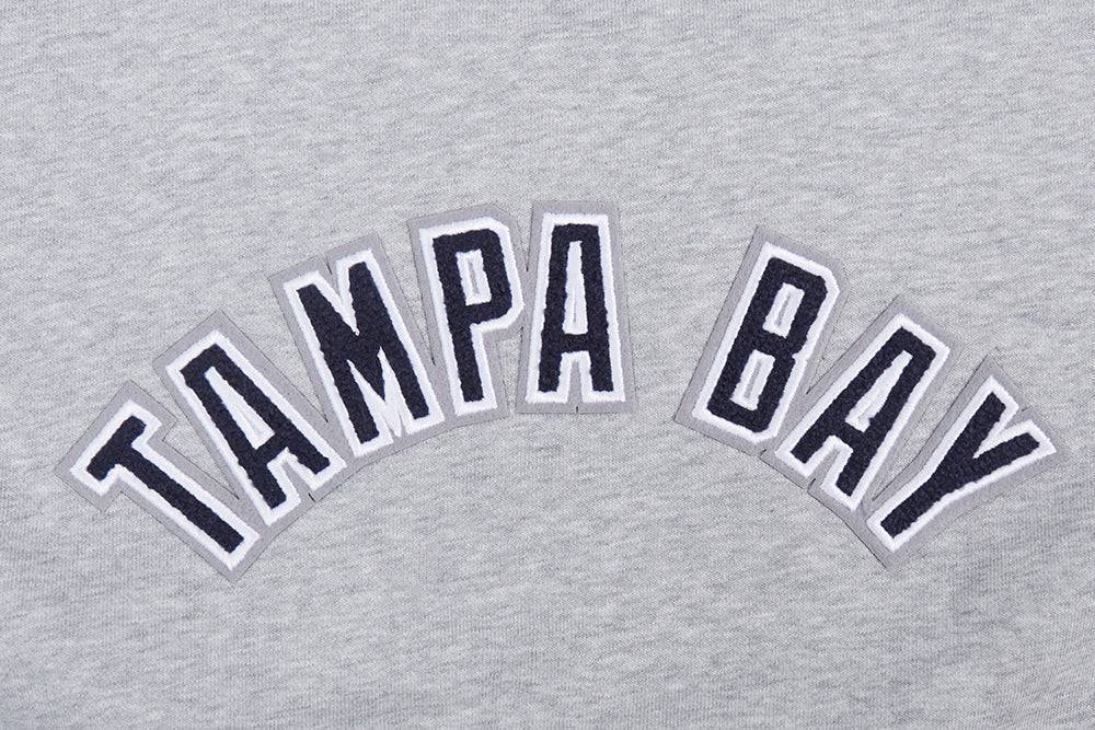 MLB TAMPA BAY RAYS CLASSIC WOMEN'S FLEECE HOODIE DRESS (HEATHER GREY)