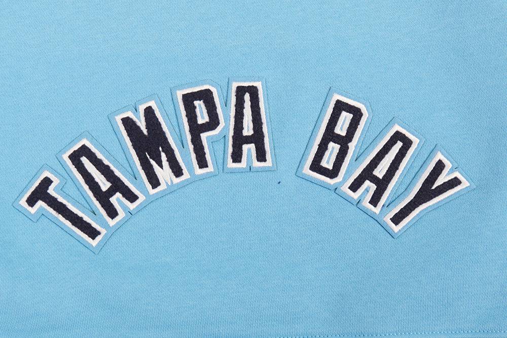 MLB TAMPA BAY RAYS CLASSIC WOMEN'S FLEECE HOODIE DRESS (UNIVERSITY BLUE)