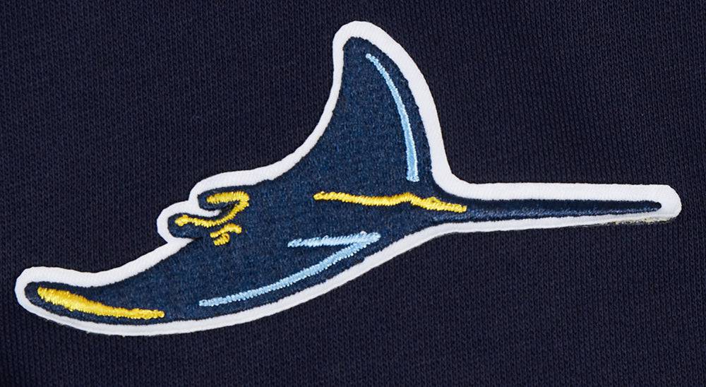 MLB TAMPA BAY RAYS CLASSIC WOMEN'S FLEECE CREWNECK (MIDNIGHT NAVY)