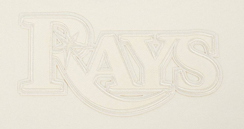 MLB TAMPA BAY RAYS NEUTRAL WOMEN'S CREWNECK (EGGSHELL)