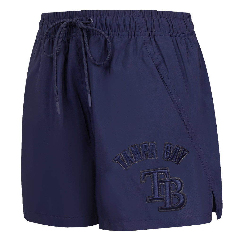 MLB TAMPA BAY RAYS TRIPLE TONAL W WOVEN WOMEN'S SHORT (MIDNIGHT NAVY)