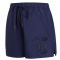 MLB TAMPA BAY RAYS TRIPLE TONAL W WOVEN WOMEN'S SHORT (MIDNIGHT NAVY)