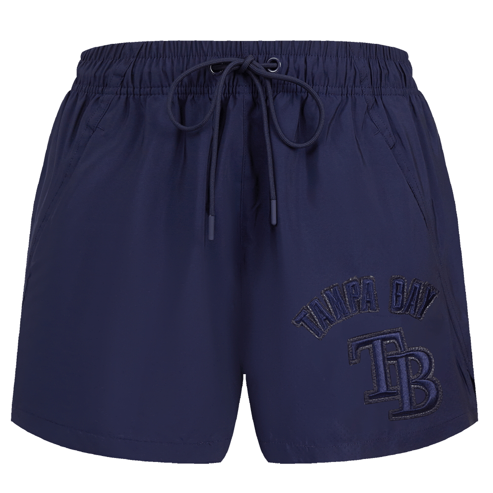 MLB TAMPA BAY RAYS TRIPLE TONAL W WOVEN WOMEN'S SHORT (MIDNIGHT NAVY)