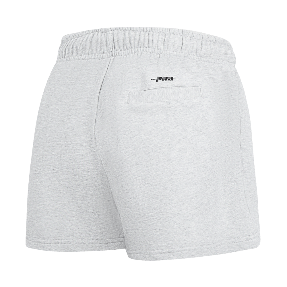 MLB TAMPA BAY RAYS CLASSIC WOMEN'S FLEECE SHORT (HEATHER GREY)