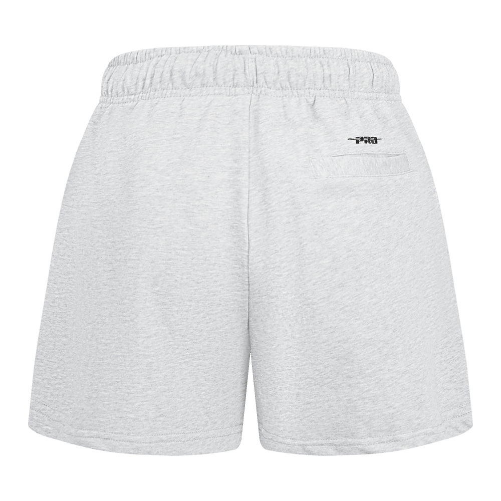 MLB TAMPA BAY RAYS CLASSIC WOMEN'S FLEECE SHORT (HEATHER GREY)