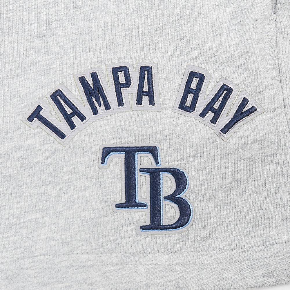 MLB TAMPA BAY RAYS CLASSIC WOMEN'S FLEECE SHORT (HEATHER GREY)