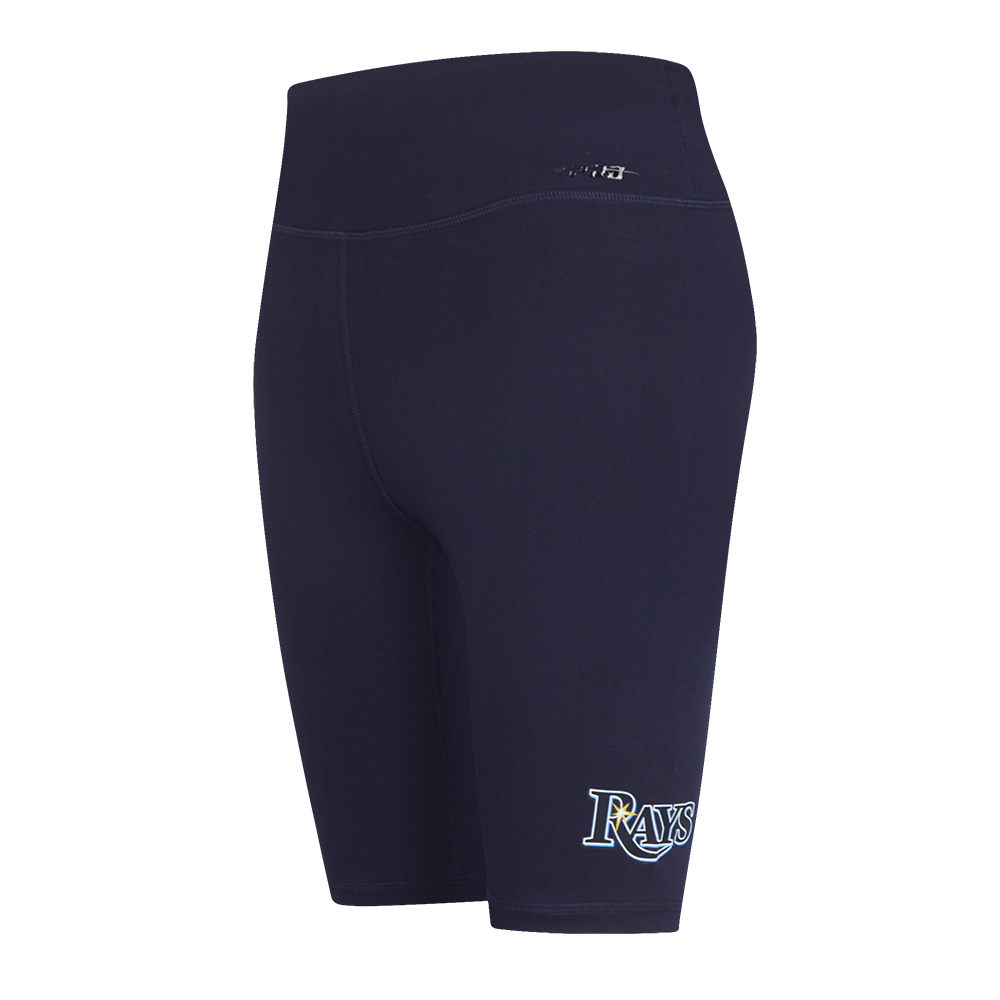 MLB TAMPA BAY RAYS CLASSIC WOMEN'S COTTON BIKE SHORT (MIDNIGHT NAVY)