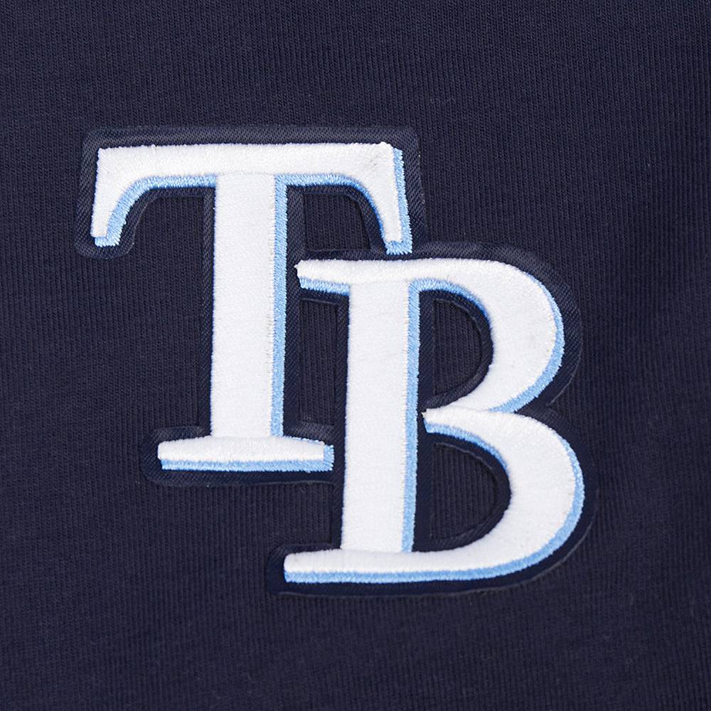 MLB TAMPA BAY RAYS CLASSIC WOMEN'S COTTON BIKE SHORT (MIDNIGHT NAVY)