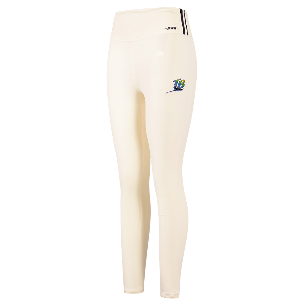 MLB TAMPA BAY RAYS RETRO CLASSIC WOMEN'S JERSEY LEGGING (EGGSHELL)
