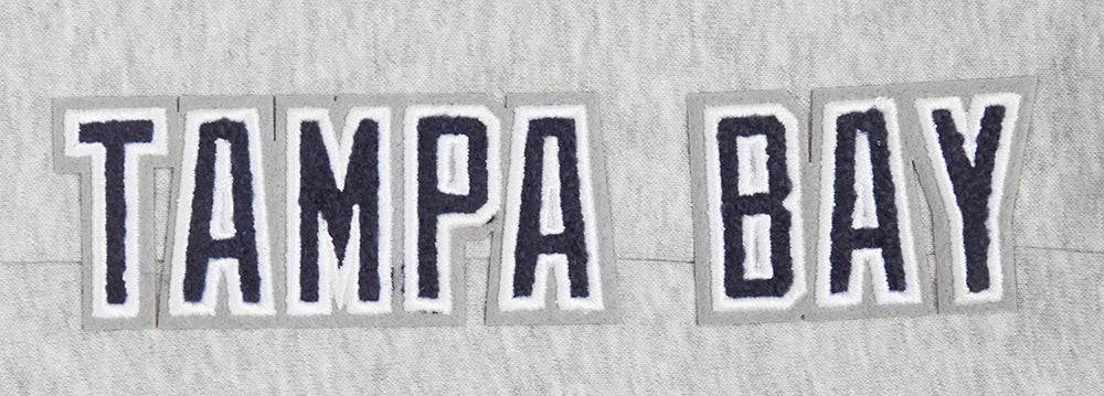 PANTALÓN DE CHÁNDAL DE FELPA CLÁSICO PARA MUJER MLB TAMPA BAY RAYS (GRIS MELANGE)