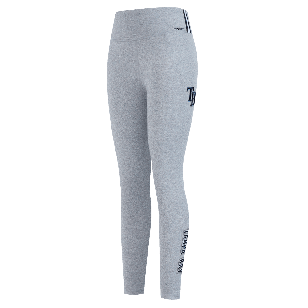 MLB TAMPA BAY RAYS CLASSIC WOMEN'S JERSEY LEGGING (HEATHER GREY)