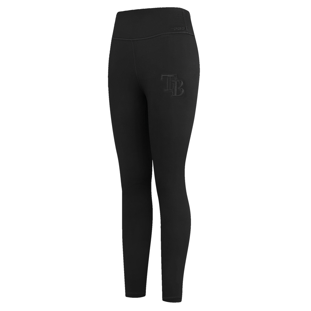 LEGGING DE JERSEY NEUTRO PARA MUJER MLB TAMPA BAY RAYS (NEGRO)