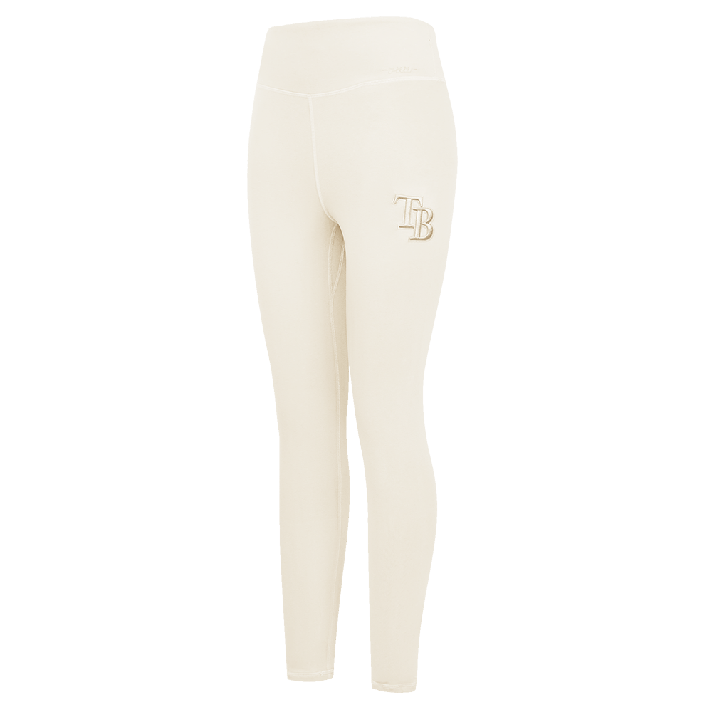 LEGGING DE JERSEY NEUTRO PARA MUJER MLB TAMPA BAY RAYS (BLANCO HUESO)