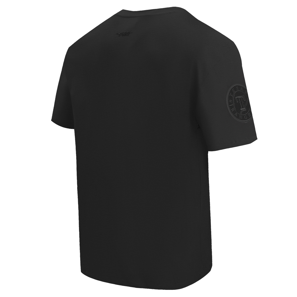 MLB TEXAS RANGERS NEUTRAL MEN'S DROP SHOULDER TOP (BLACK)