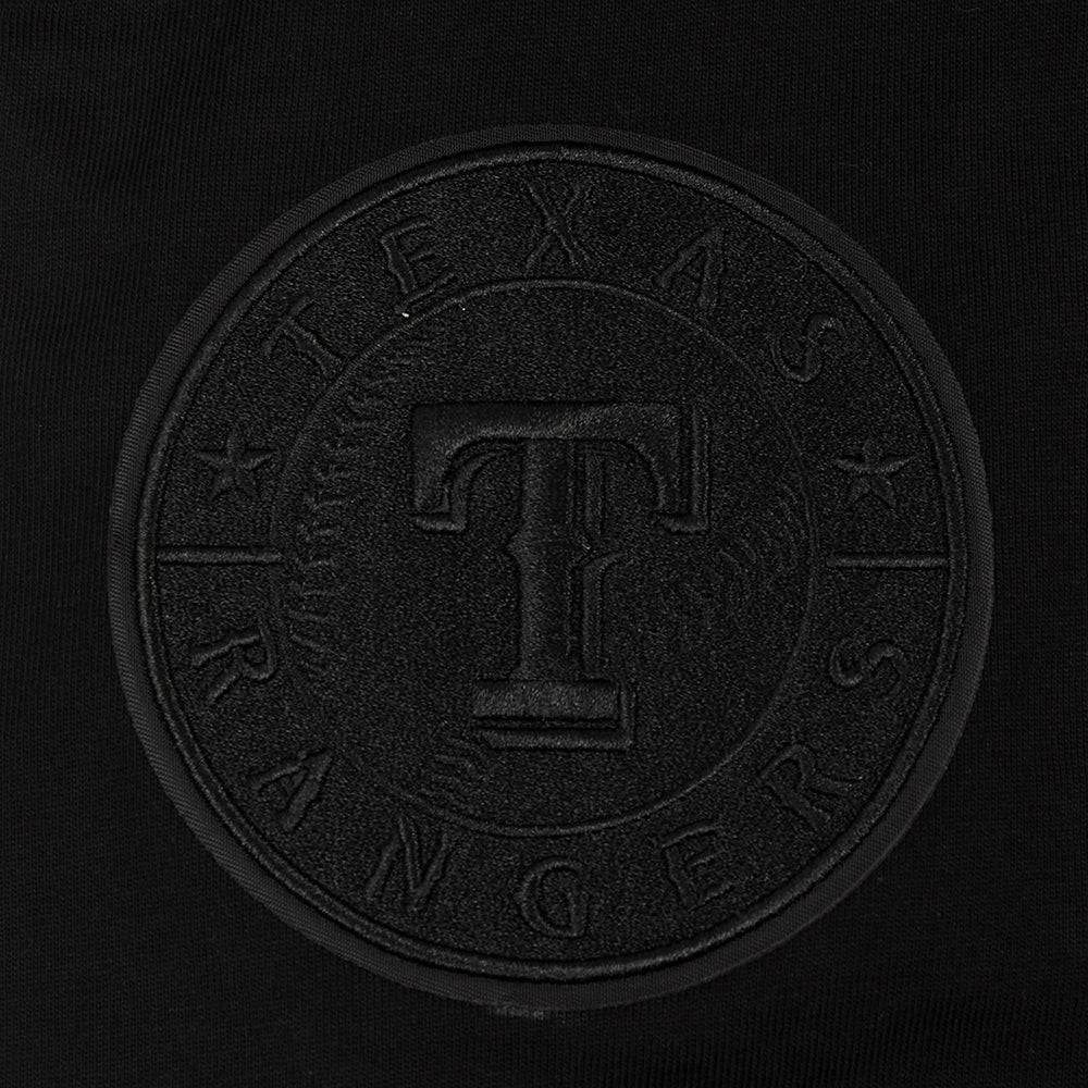 MLB TEXAS RANGERS NEUTRAL MEN'S DROP SHOULDER TOP (BLACK)