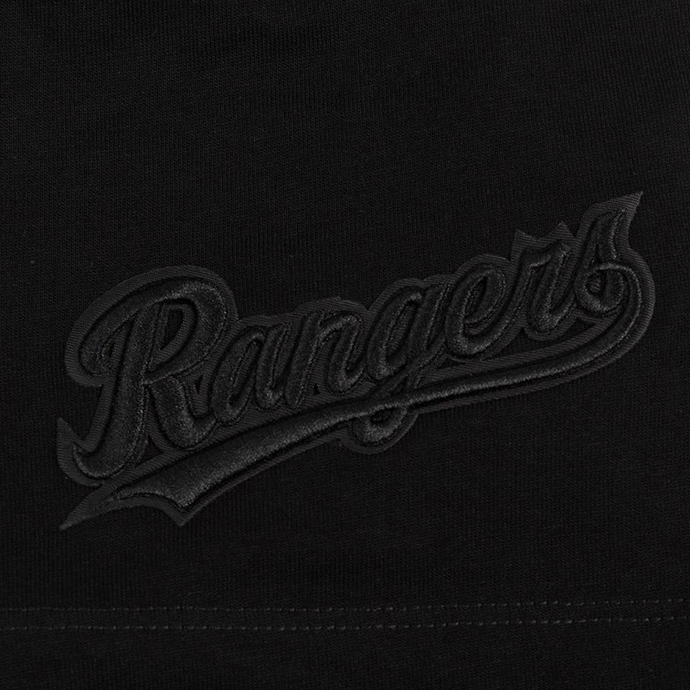 MLB TEXAS RANGERS NEUTRAL MEN'S DROP SHOULDER TOP (BLACK)